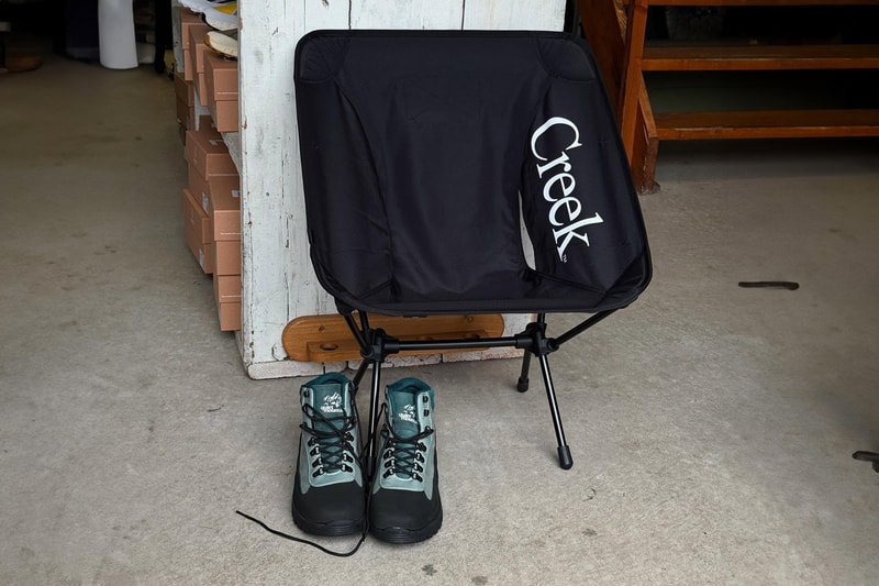 Quiet Mountain Cafe and Creek Angler’s Device Celebrate EPOCH’s 10th Anniversary with A Collaborative Boot and Helinox Chair
