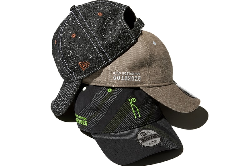 Kiko Kostadinov and New Era Transform Leftover SS25 Fabrics Into Headwear Capsule
