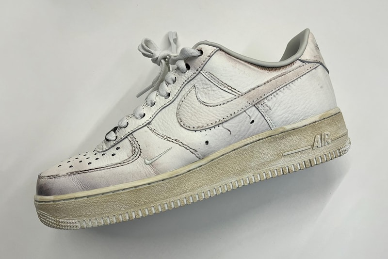 This Dirtied Nike Air Force 1 Low Gets Cleaner With Each Step