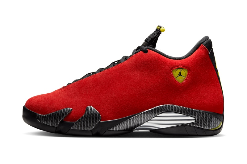 Official Images of This Year’s Air Jordan 14 “Ferrari”