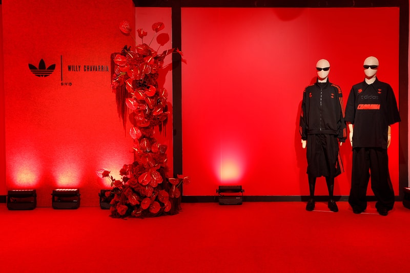 SVD Madrid Goes Red for Willy Chavarria x adidas Originals Pop-Up