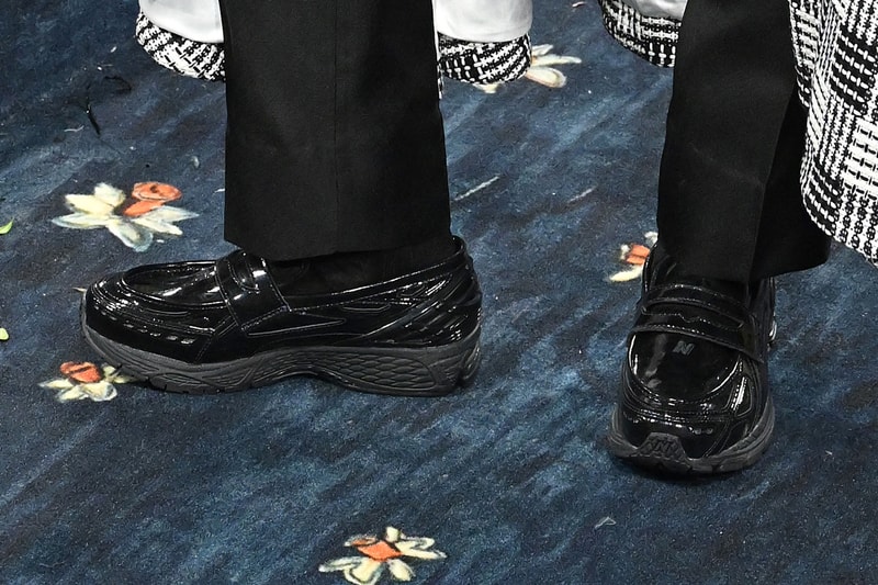Jaden Smith Debuts Unreleased New Balance 1906L in Black Croc Patent Leather
