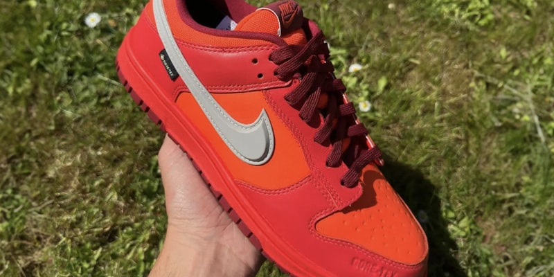 Nike Dunk Low Gore-Tex Surfaces in “Crimson” for Spring 2026