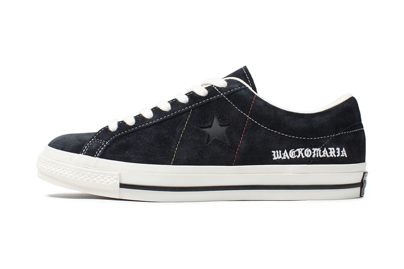 WACKO MARIA and Converse Debut the One Star Suede “Japan Exclusive/Black”