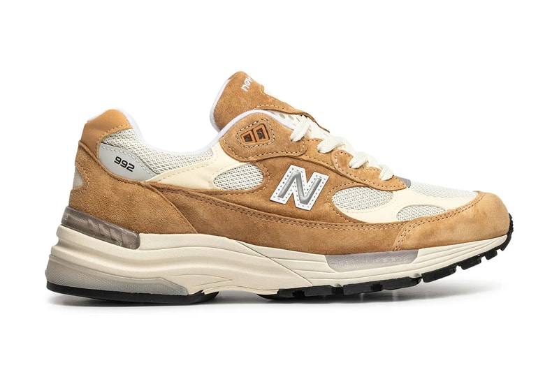 The New Balance MADE in USA 992 Appears in “Sweet Caramel” and “Raw Cashew” Colorways