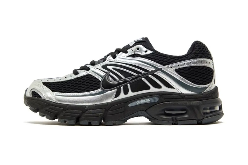Official Look at the Nike Air Max Moto 2K “Black/Metallic Silver”