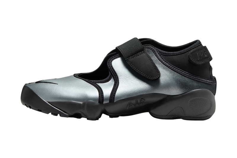 The Nike Air Rift Gets a “Metallic Silver/Black” Makeover