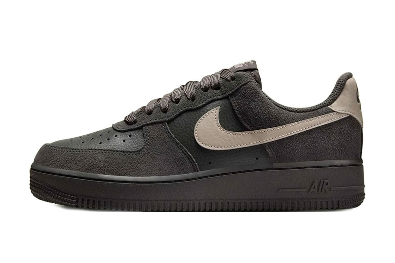 The Nike Air Force 1 Low Surfaces in “Medium Ash” Suede