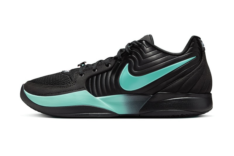 Official Look at the Nike Ja 2 “Black/Bleached Turquoise”