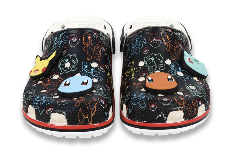Crocs Honors the Classic ‘Pokémon’ Starters With New Classic Clog