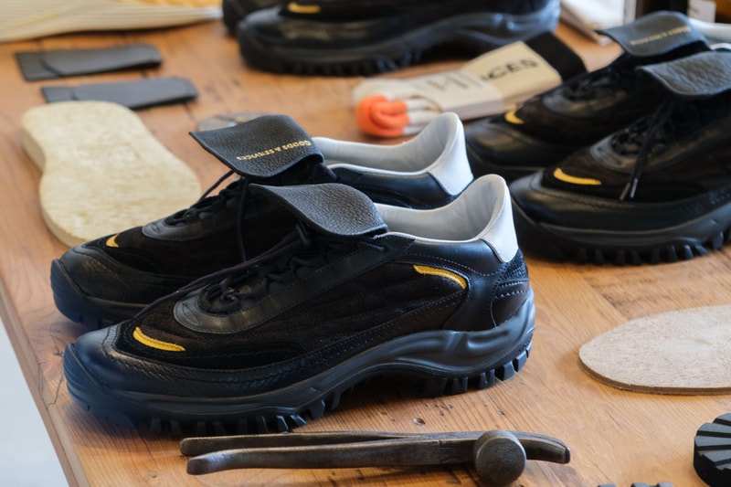 Goods & Services Combines Football Boots and Work Boots with its Field Shoe