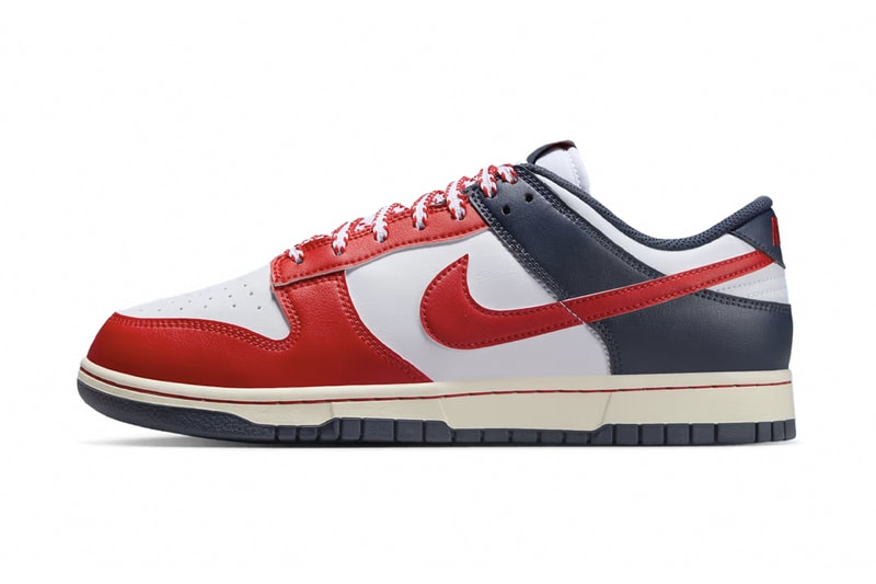 Nike Builds the Dunk Low “USA” With Red, White and Blue