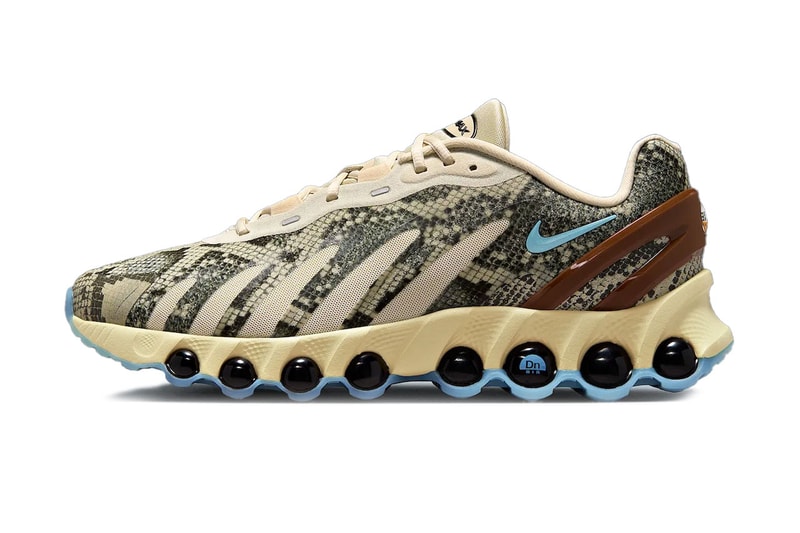 The Nike Air Max DN8 Snakeskin Lands in “Light Khaki”