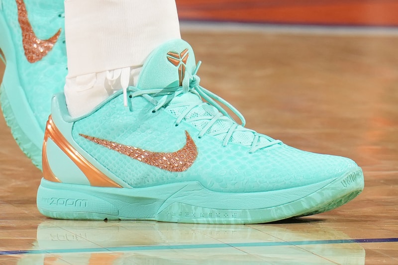 Jalen Brunson’s Nike Kobe 6 Protro “Statue of Liberty” Releases This Year