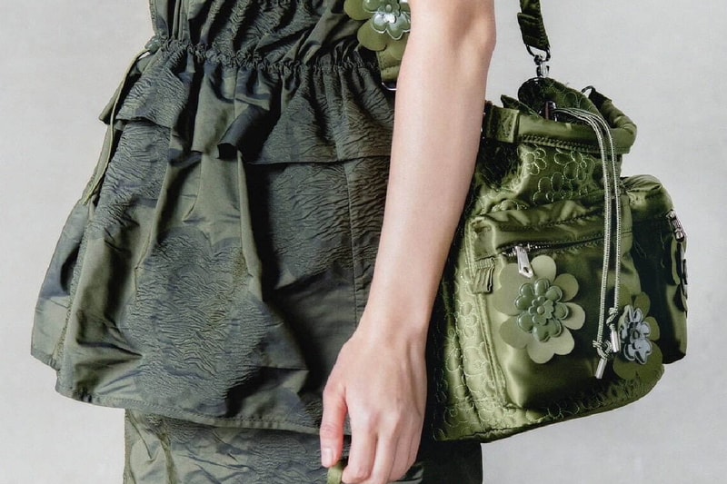 Cecilie Bahnsen Reimagines PORTER’s Nylon Bags With Laser-Cut Florals