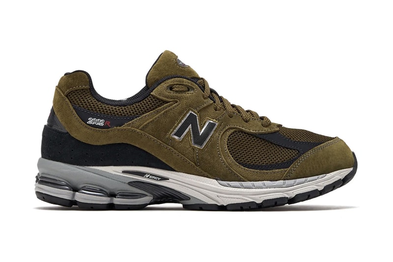 Official Look at the New Balance 2002R “Olive/Black”
