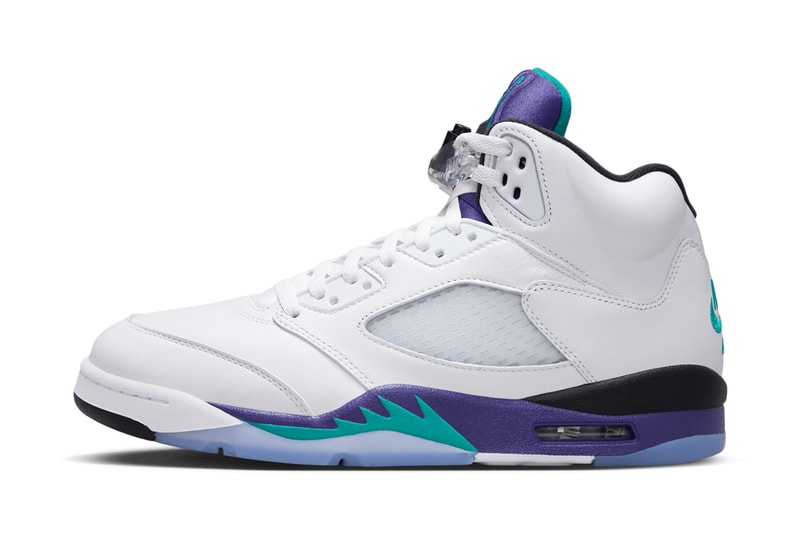 Official Look at This Year’s Air Jordan 5 “Grape”