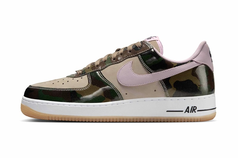 Nike Unveils Air Force 1 Low “Camo” With a Soft Pink Twist