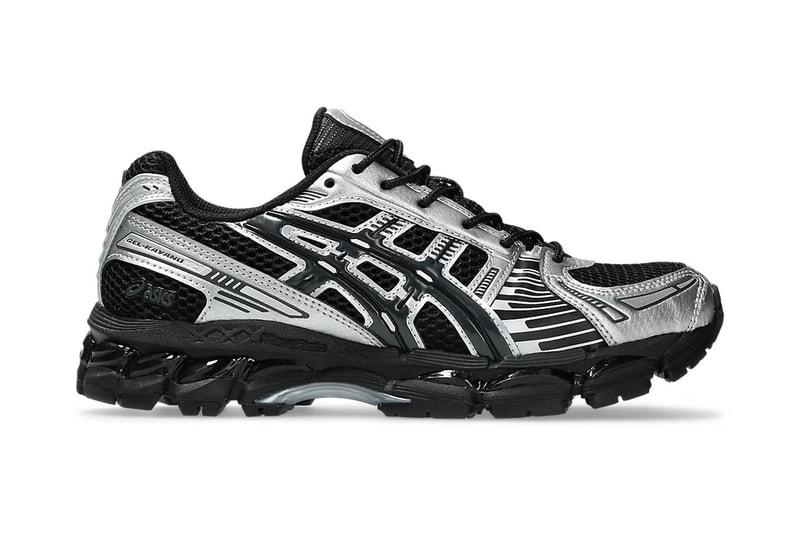 ASICS Unveils GEL-KAYANO 12.1 “Black/Silver” Hybrid