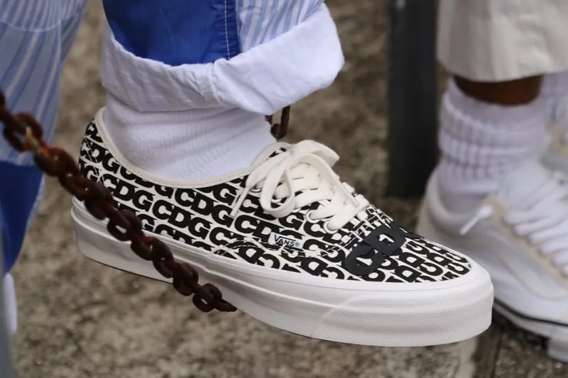 COMME des GARÇONS x Vans Relaunch The Beloved Vans Authentic