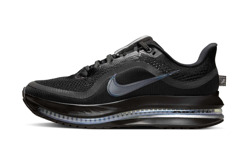 Nike Pegasus Premium Surfaces in “Black/Metallic Silver”