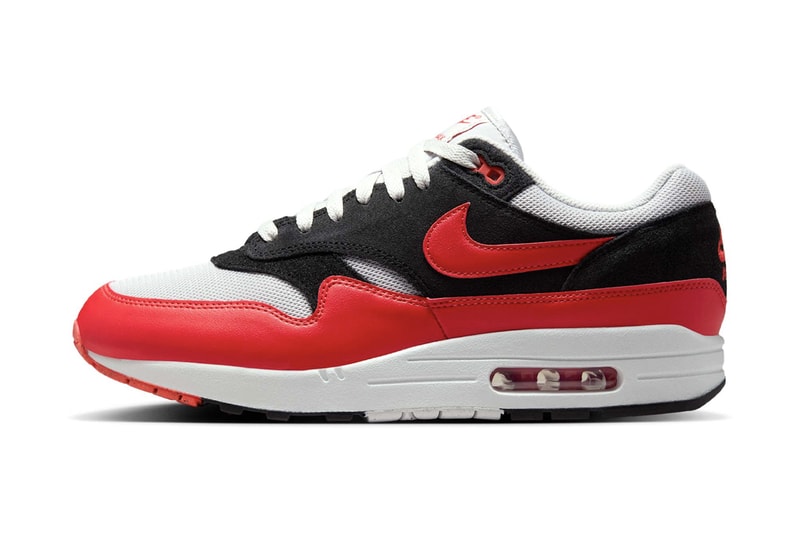 The Nike Air Max 1 “Light Crimson” Is Red Hot