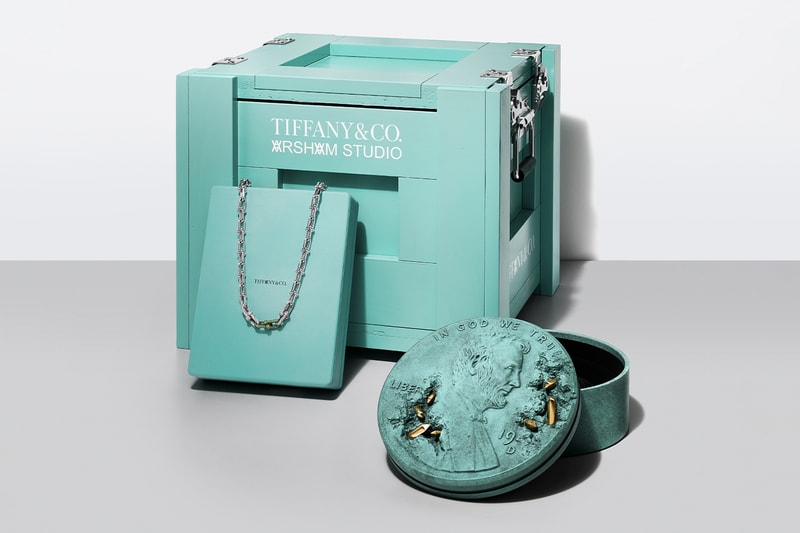Tiffany & Co. and Daniel Arsham Unveil “The Bronze Eroded Penny Vessel”