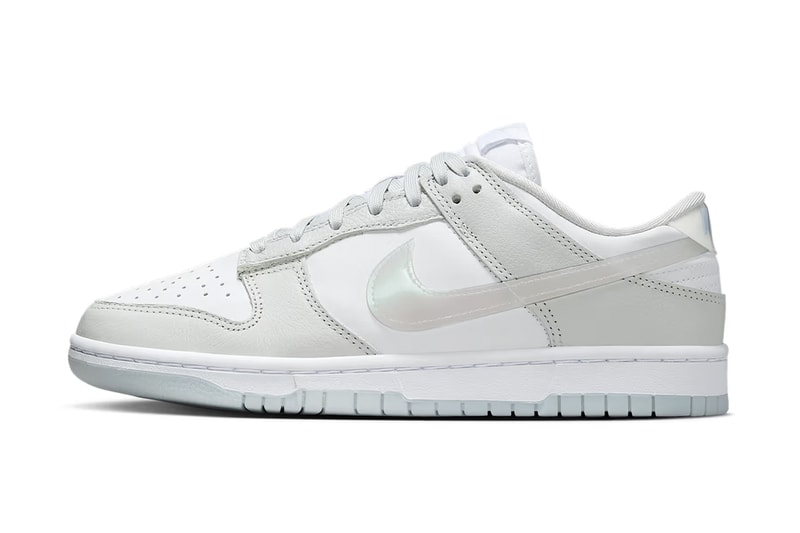 Nike Gives the Dunk Low an “Iridescent Swoosh” Update