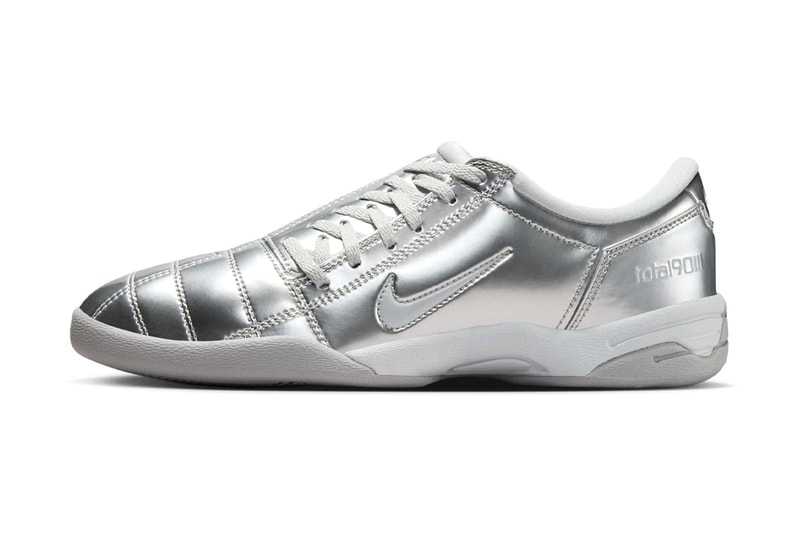 Nike Wraps the Total 90 III “Metallic Platinum” in Chrome