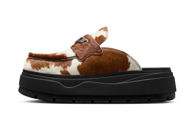 Jordan Brand Unveils Western-Inspired Air Jordan Mule in Bold Cow Print