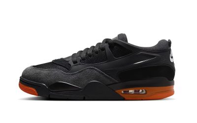 Air Jordan 4 RM “Black/Orange” Has Dropped