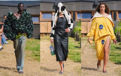 Doublet SS26 Turns Produce Into Playful Couture at Paris Fashion Week