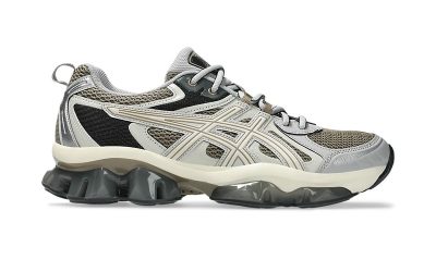 ASICS GEL-QUANTUM KINETIC Lands in “Pepper/Cement Grey”