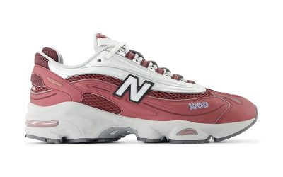 Official Look at the New Balance 1000 “Monarch Burgundy”