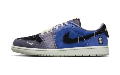 Official Images of the Zion Williamson x Air Jordan 1 Low OG “Voodoo Alternate”