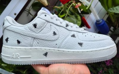 Houseflies Land on the Nike Air Force 1 Low