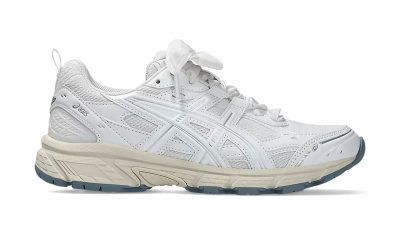The ASICS GEL-NUNOBIKI Lands in “White/Pure Silver”