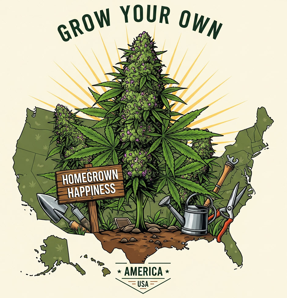 Americans are Now Growing Their Own Weed – A Definition of True Legalization
