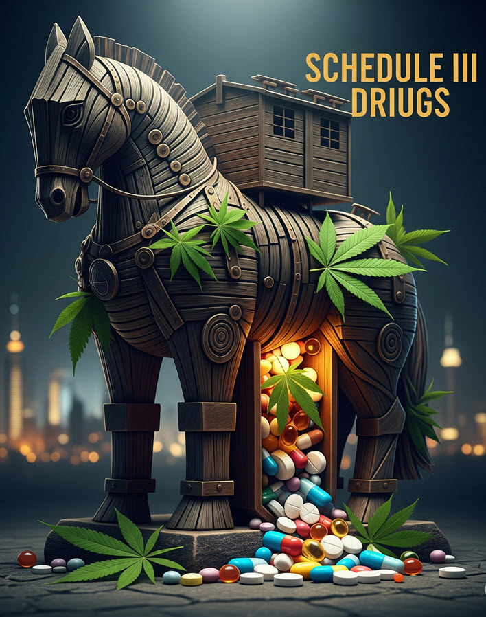 Trump’s Cannabis Charade: Why Schedule III is a Trojan Horse for Big Pharma