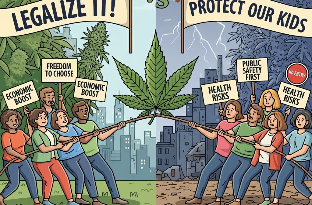 Dear President Trump : A Tale of Two Cannabis Advocacy Groups Battling over Marijuana Legalization