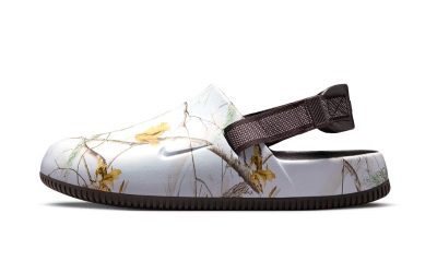 Nike Calm Mule Arrives in “Light Blue Realtree”
