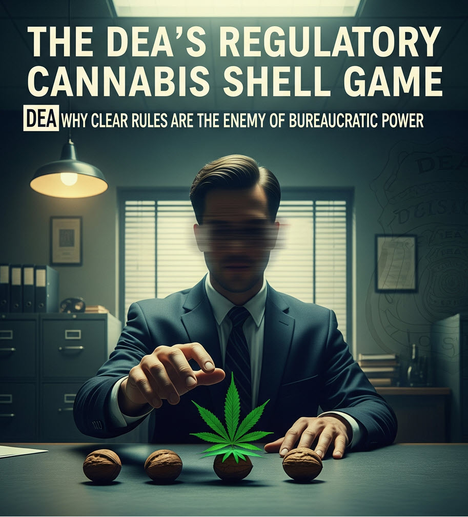 The DEA’s Regulatory Cannabis Shell Game: Why Clear Rules Are the Enemy of Bureaucratic Power