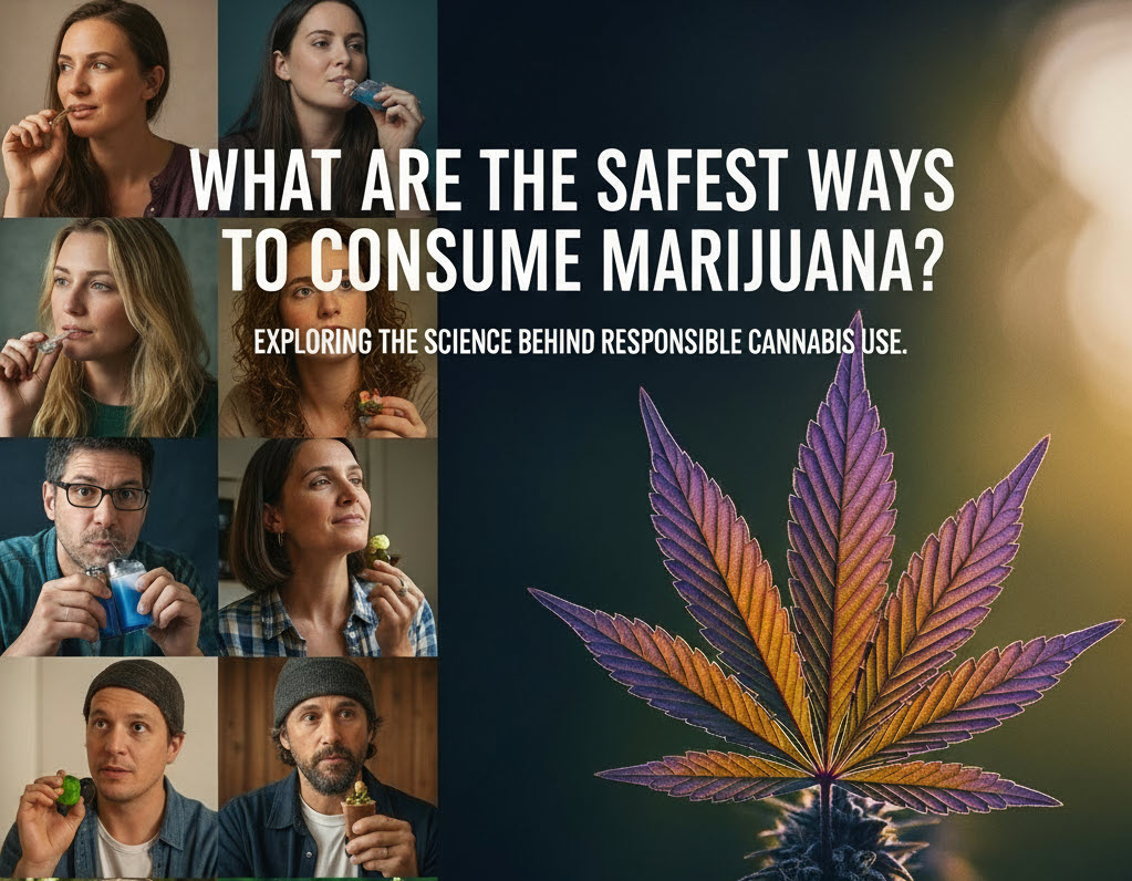 Don’t Want to Smoke Your Cannabis? – Here are the Safest Ways to Consume THC into Your Body
