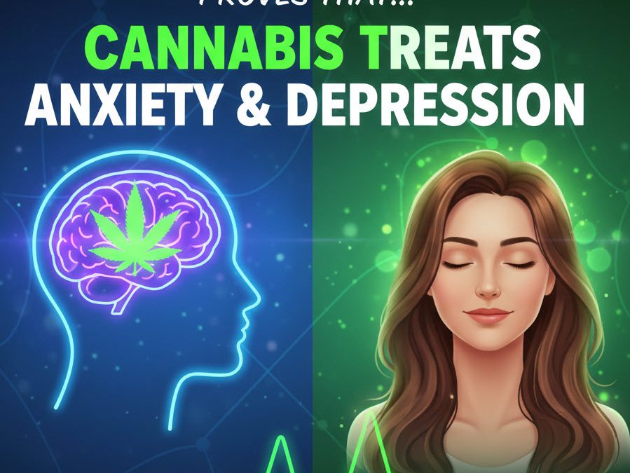 New Federal Study Proves That Cannabis Treats Anxiety and Depression – The Push for Schedule 3 That Was Needed?