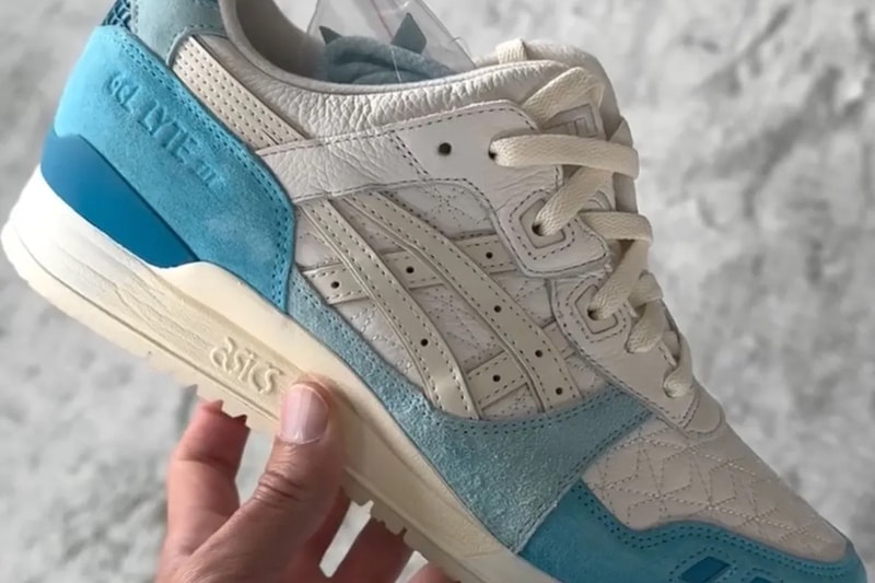 Ronnie Fieg Previews Upcoming Kith x ASICS Gel-Lyte III “Blue/White” Collaboration