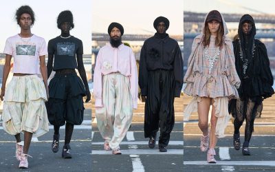 Light and Dark Comingle on the Collina Strada Spring 2026 Runway
