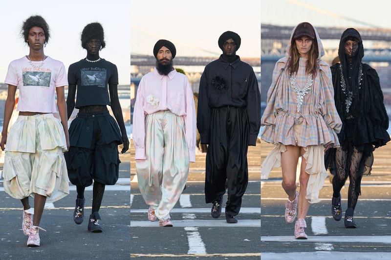 Light and Dark Comingle on the Collina Strada Spring 2026 Runway
