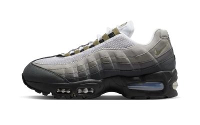 Official Look at the Nike Air Max 95 Big Bubble OG “Medium Olive”