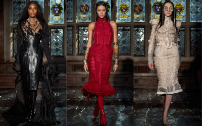 Dilara Fındıkoğlu Closed the Fourth Day of London Fashion Week with Her SS26 Collection, “Cage of Innocence”.