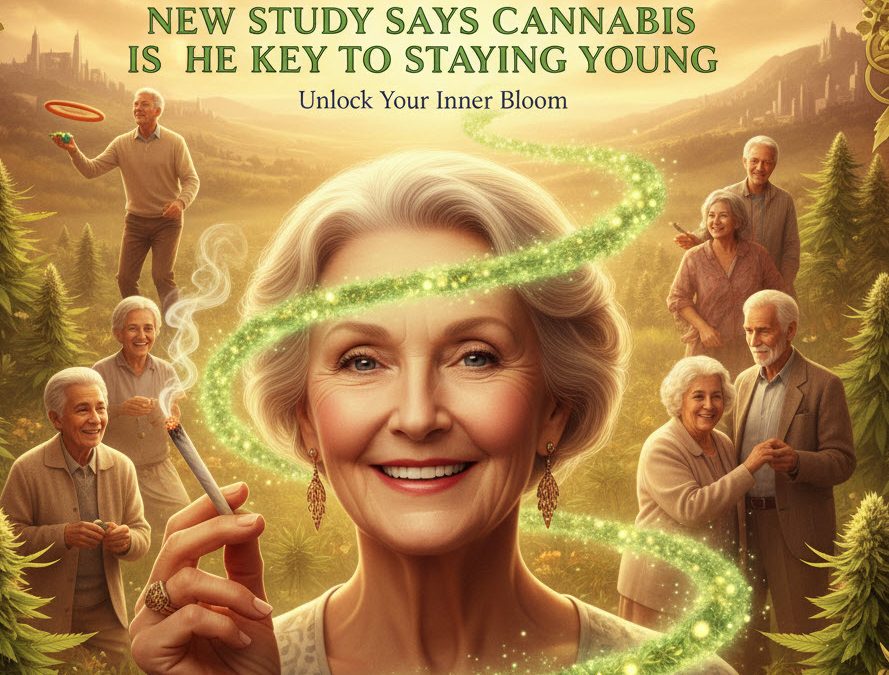 What is the Key to Ageing Gracefully? – New Study Says Cannabis is the Key to Staying Young